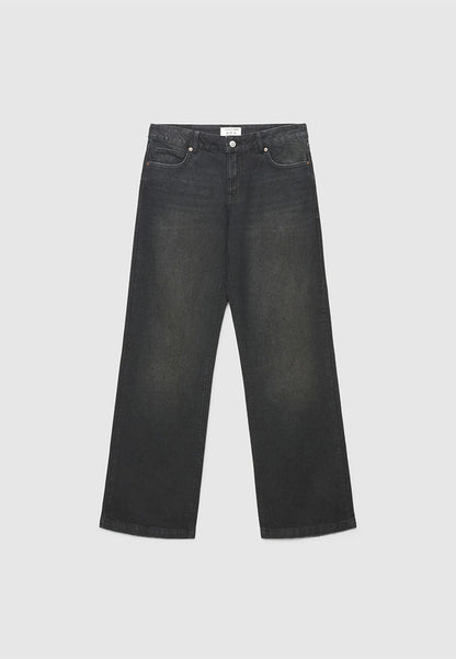 Women Maxi Wide-leg Jeans