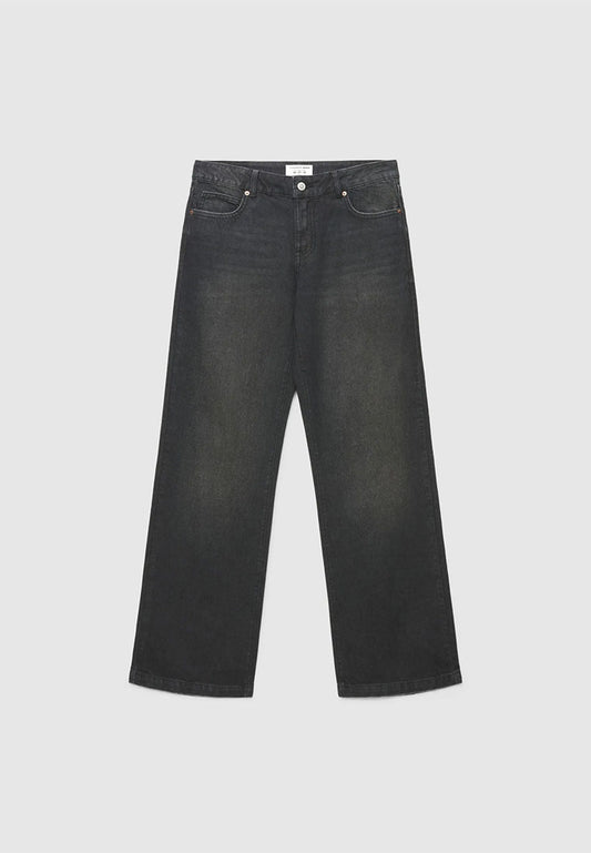 Women Maxi Wide-leg Jeans