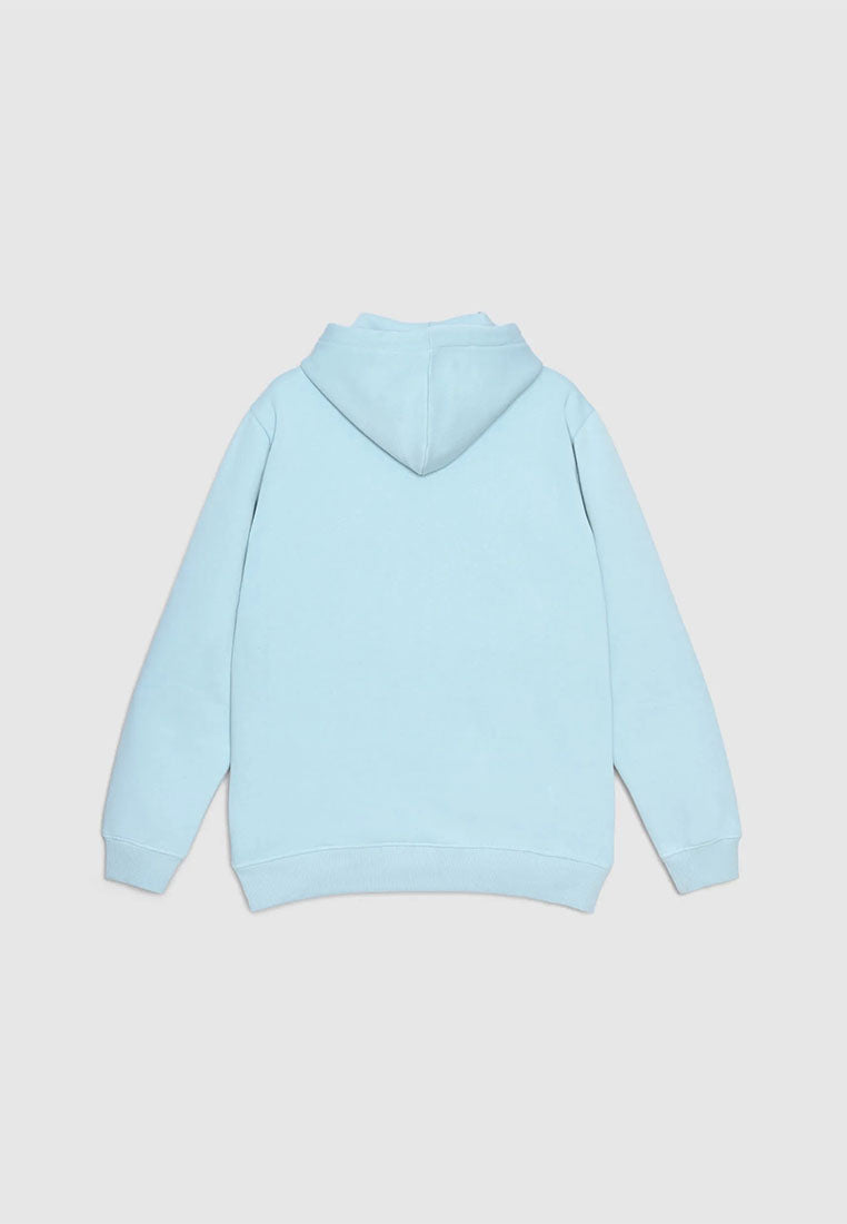 Men's Hooded sweatshirt with printed lettering