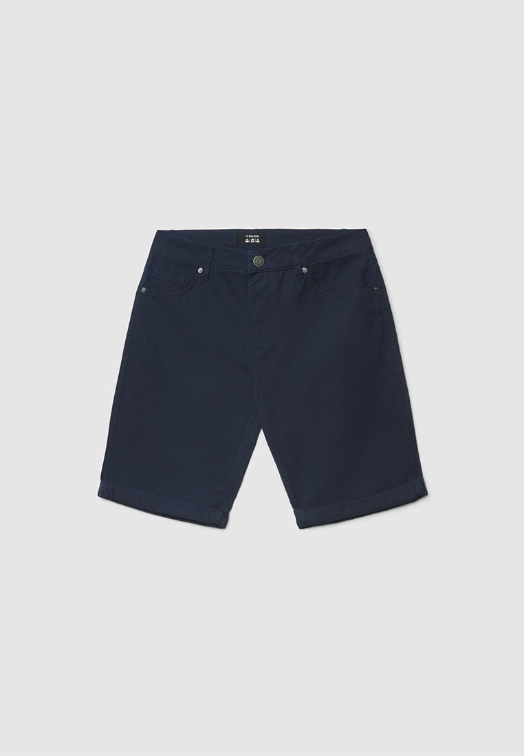 Men's 5-Pocket Cuffed Shorts