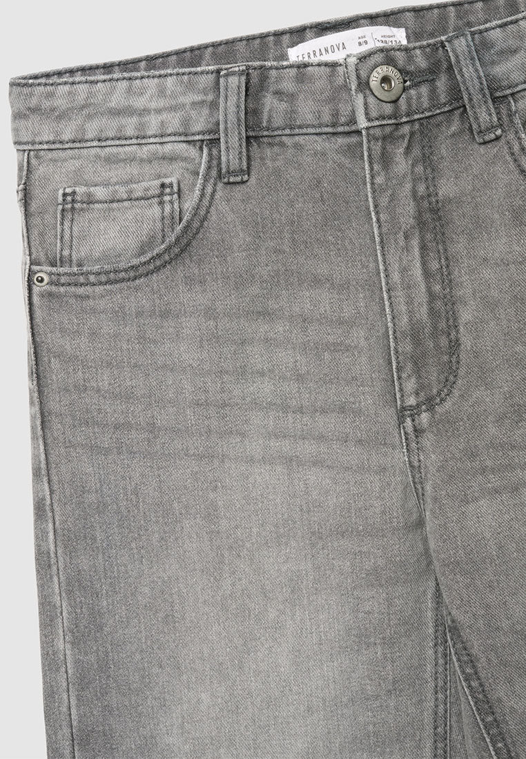 Trendy Loose Fit Skater Jeans for Girls