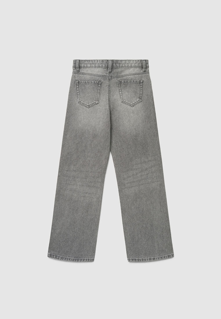 Trendy Loose Fit Skater Jeans for Girls