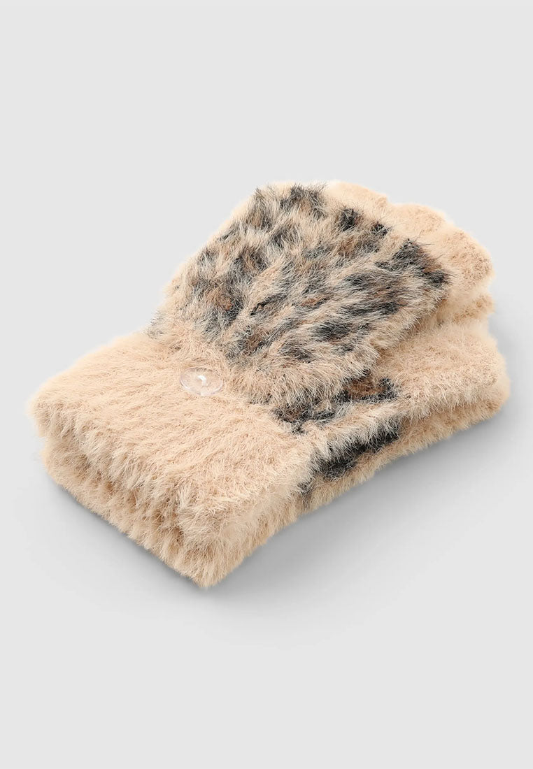 Spotted mittens for Girls