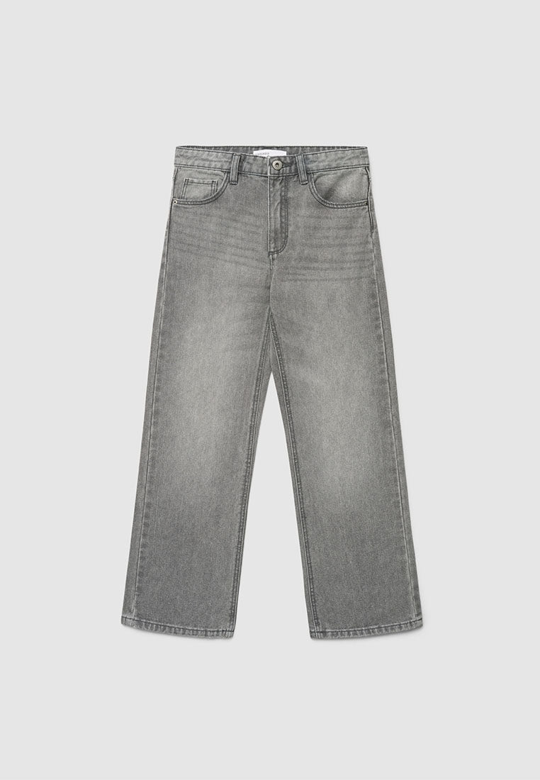 Trendy Loose Fit Skater Jeans for Girls