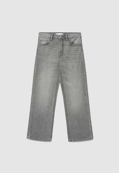 Trendy Loose Fit Skater Jeans for Girls