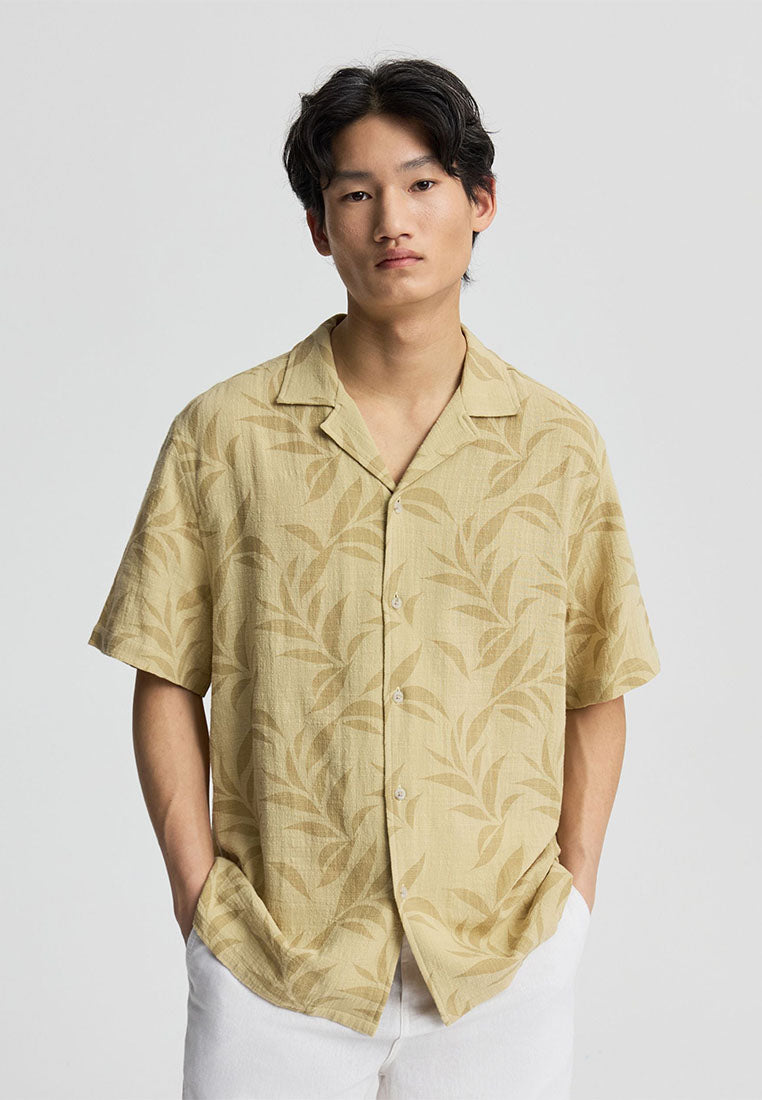 Men's Tropical Fern Camp Shirt