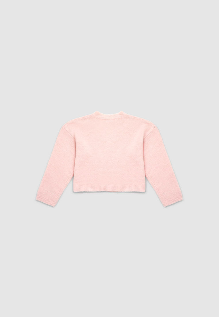 Plain long-sleeve T-shirt for Girls