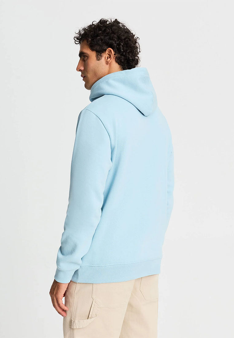 Men's Hooded sweatshirt with printed lettering