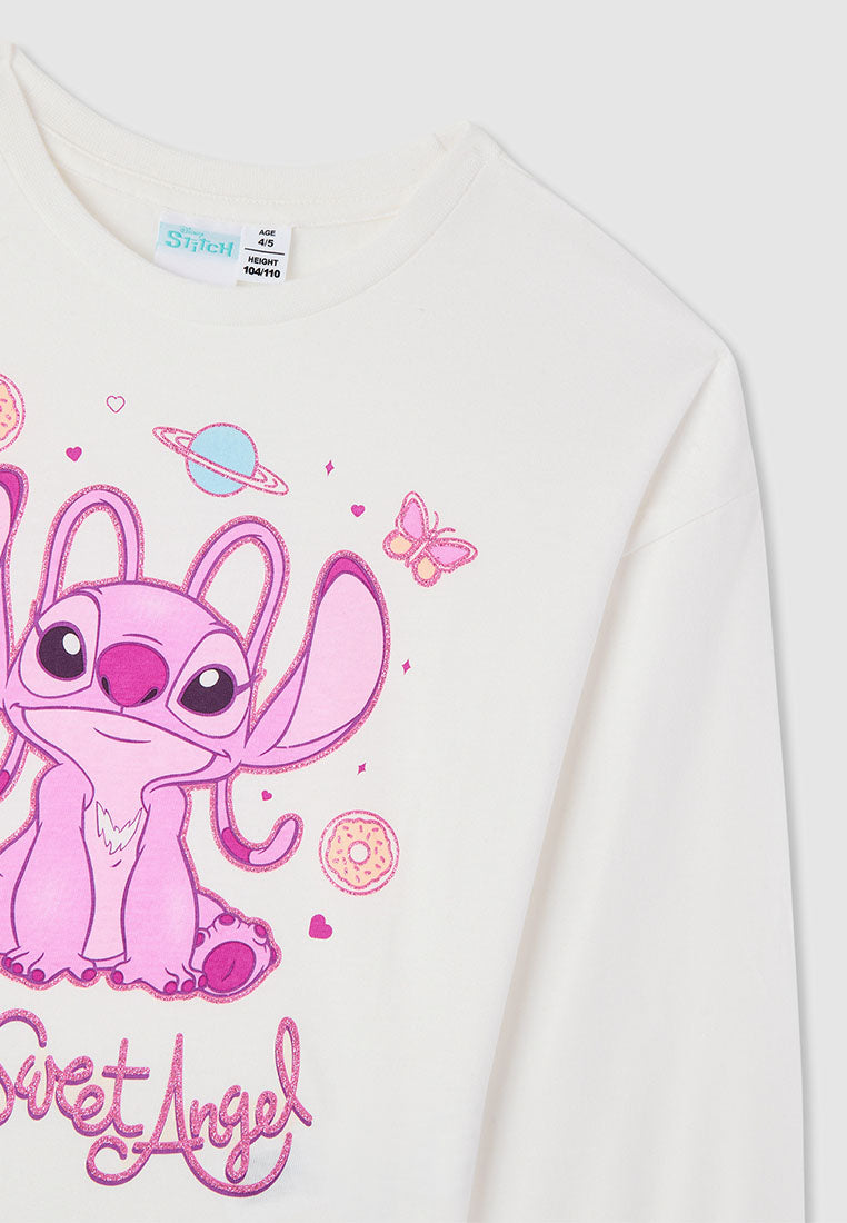 Kids Girls Long-sleeved T-shirt