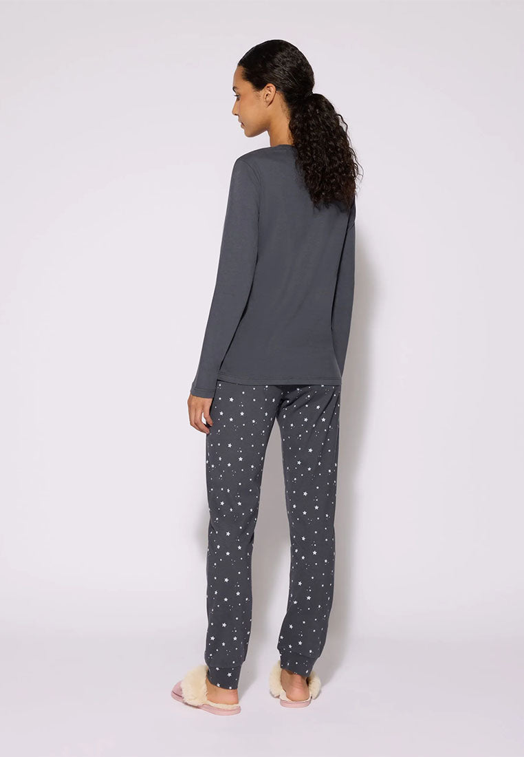 Women's Pajame Set Tshirt and Trousers