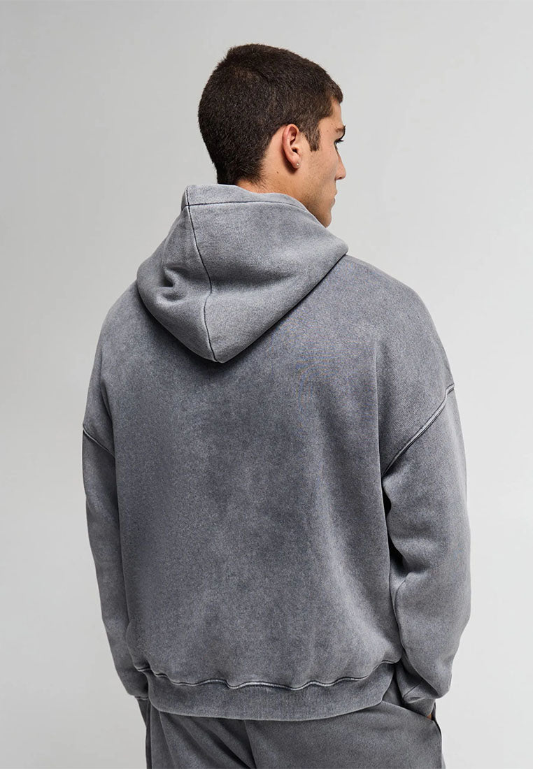Men's Boxy hoodie with lettering print