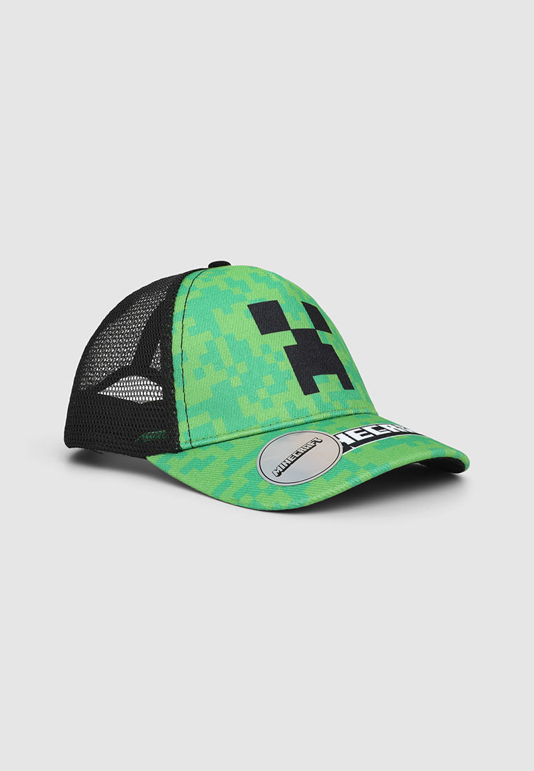 Minecraft Print Baseball Cap