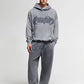 Men's Boxy hoodie with lettering print