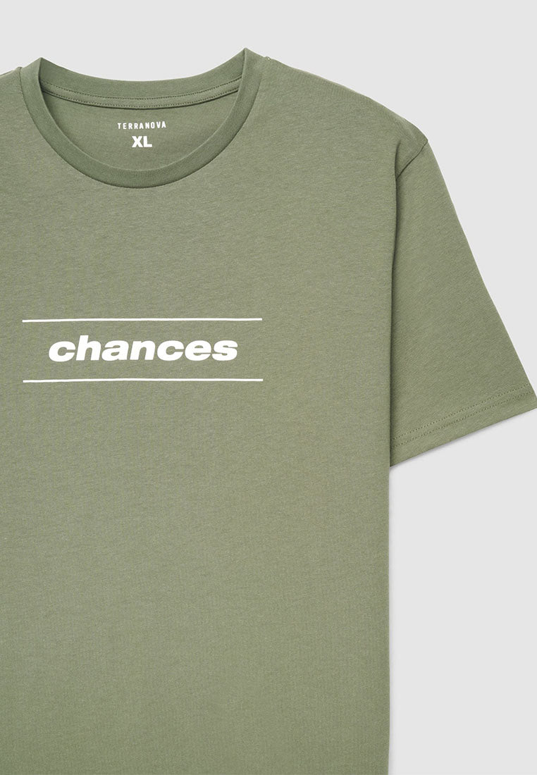Men's Central lettering print T-shirt