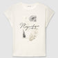 Women's "Magnifique" Feather Rolled-Sleeve Tee