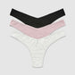Women's Seamless V-Front String Panties