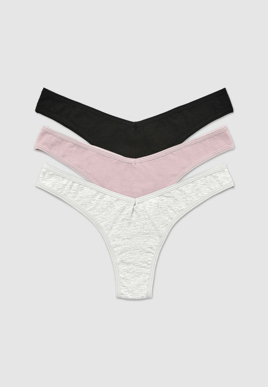 Women's Seamless V-Front String Panties