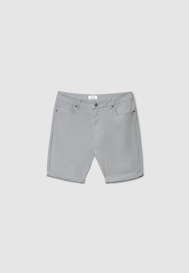 Men's 5-Pocket Cuffed Shorts