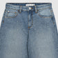 Crystal Studded Wide-Leg Denim for Girls