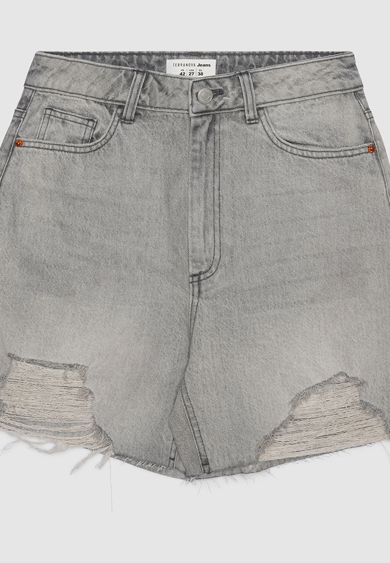 Women's Denim Bermuda Casual Shorts