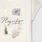 Women's "Magnifique" Feather Rolled-Sleeve Tee