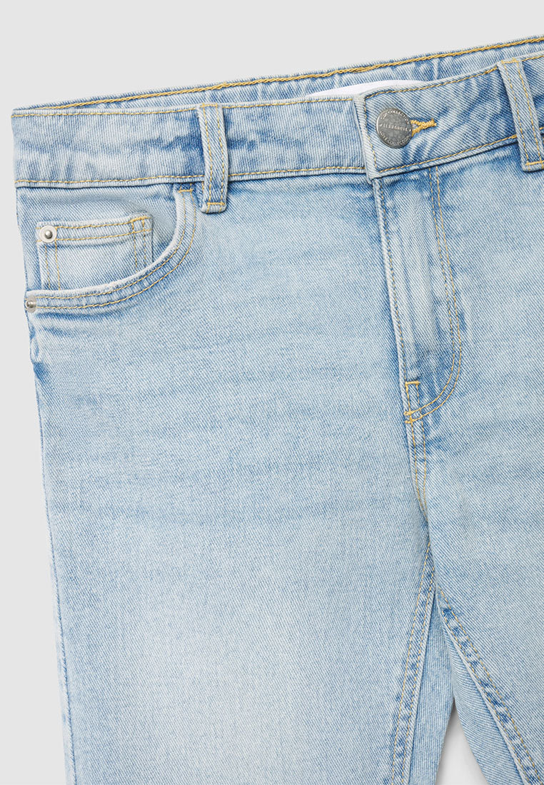 Ripped Flared Jeans for Girls