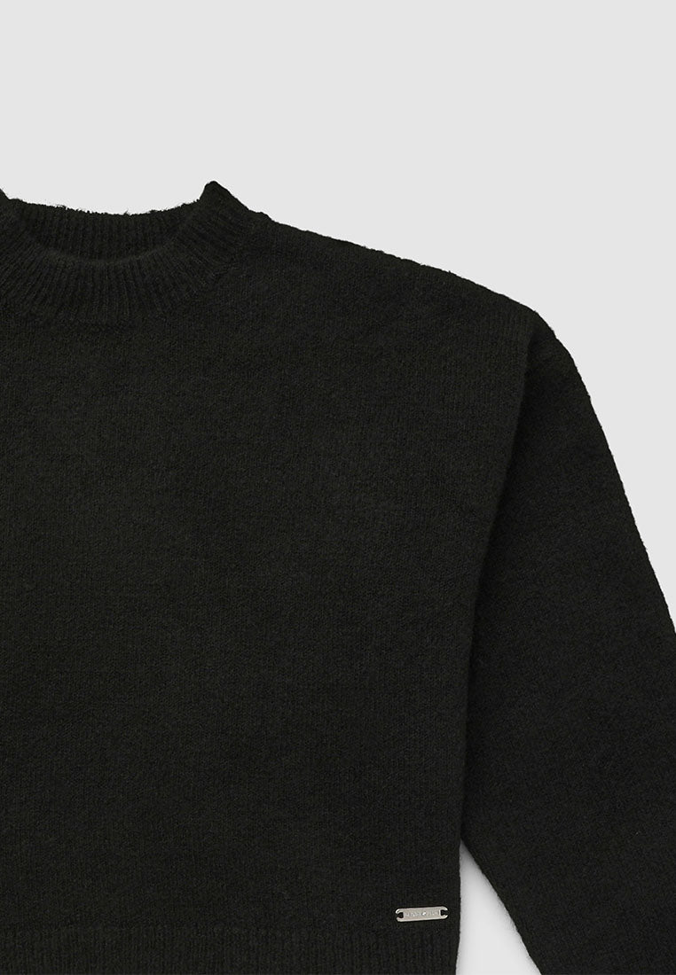 Plain long-sleeve T-shirt for Girls