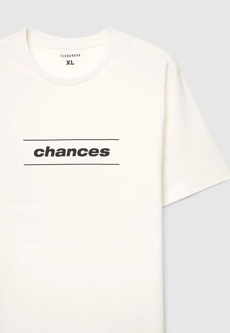 Men's Central lettering print T-shirt