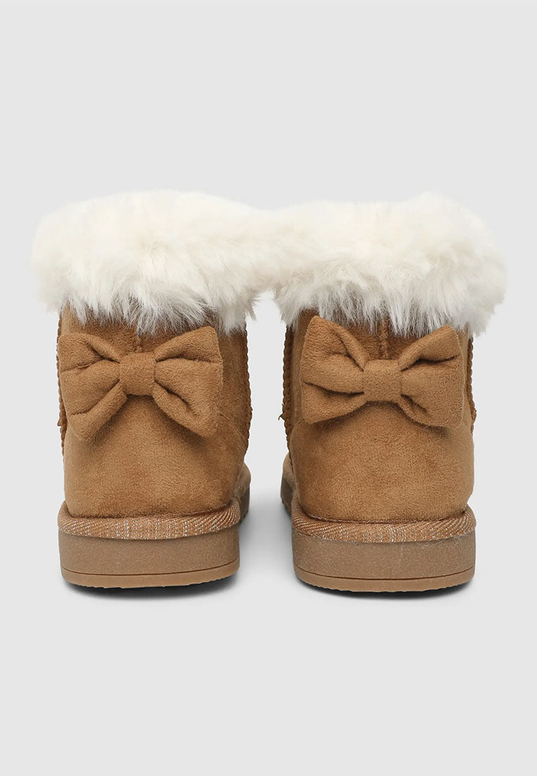 Faux Fur Ankle Boots for Girls