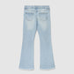 Ripped Flared Jeans for Girls