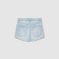 Women’s Mid-Rise Clean Cut Denim Shorts