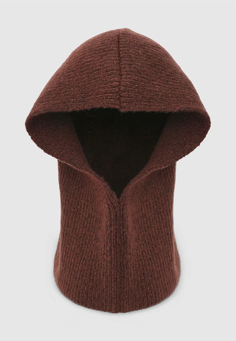 Women's Plain-colour balaclava hat
