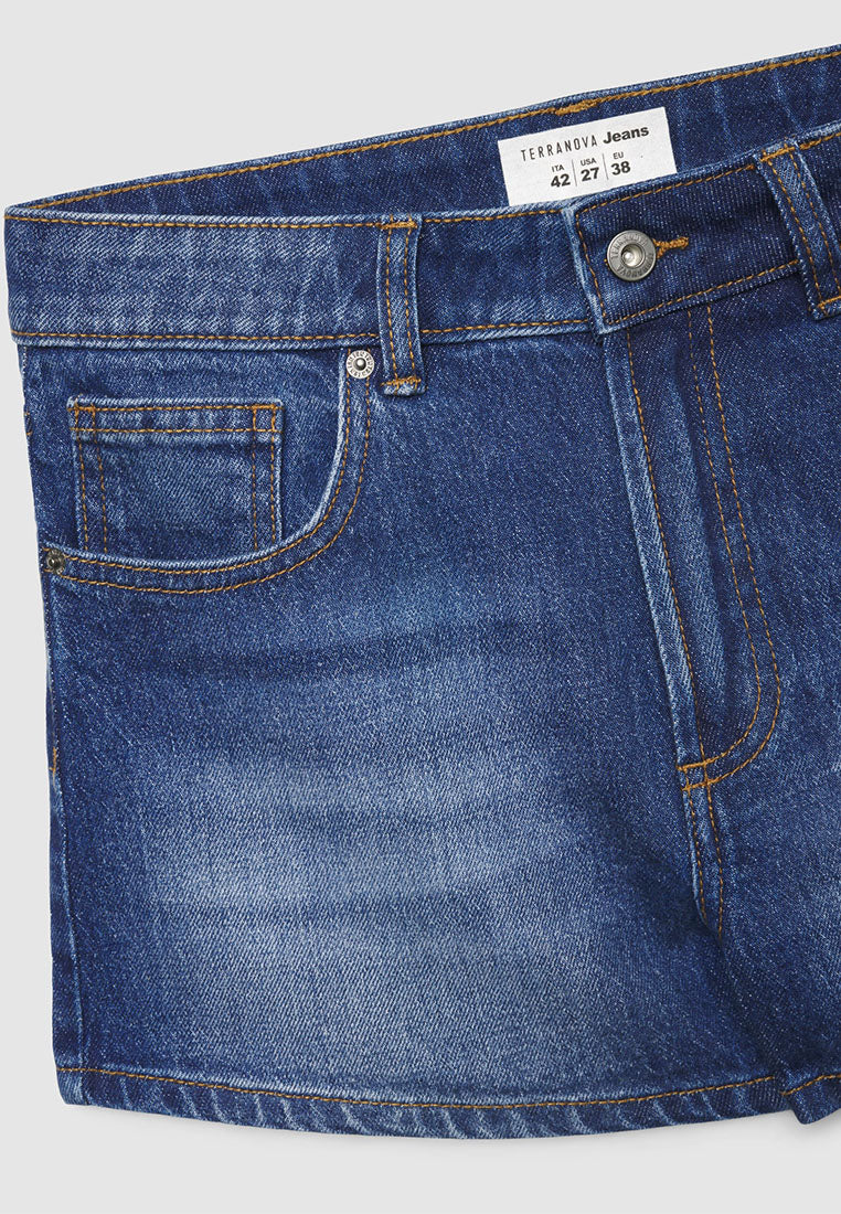 Women's Ultra-short hotpants-style jeans