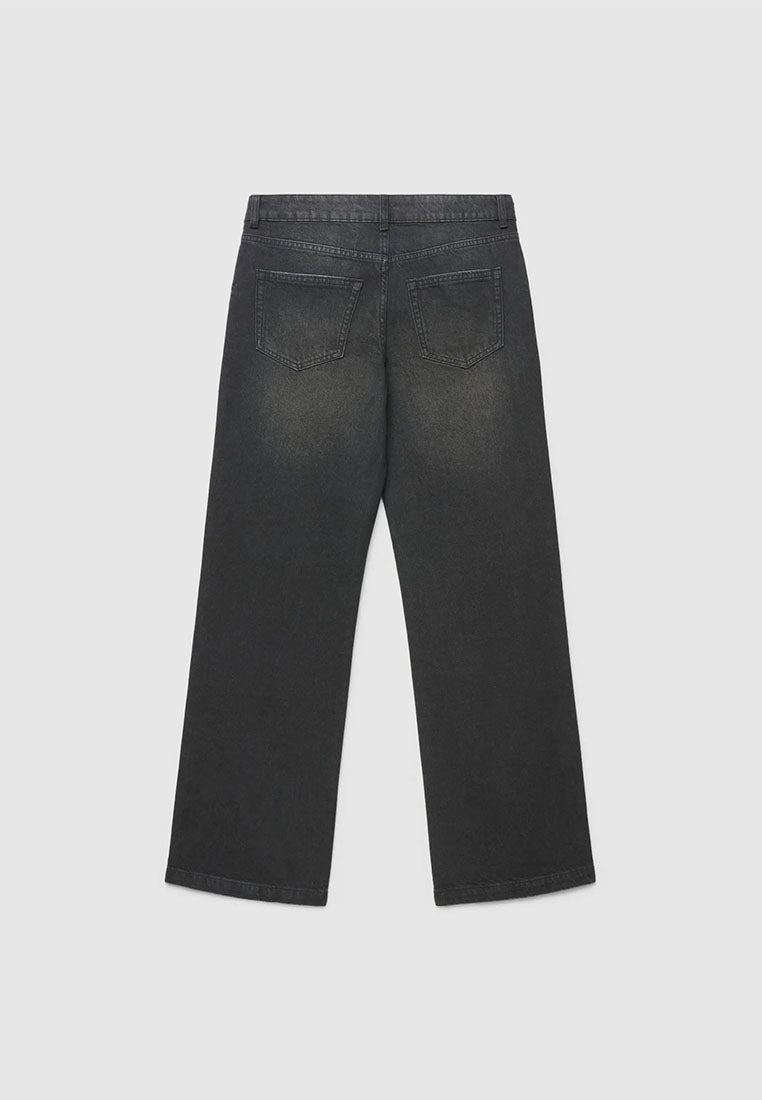 Women Maxi Wide-leg Jeans