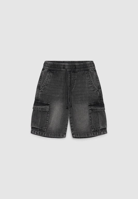 Above the Knee Denim Shorts for Boys