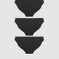 Women's Pack of 3 plain-colour briefs