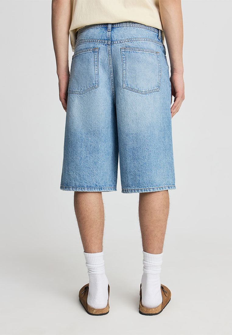 Men's Loose Denim Shorts