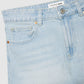 Women’s Mid-Rise Clean Cut Denim Shorts