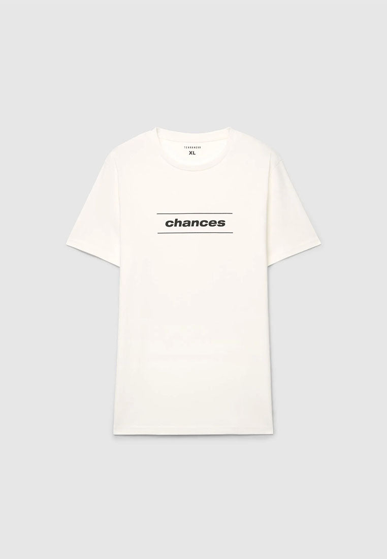 Men's Central lettering print T-shirt