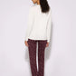 Women's Long-sleeved Tee and Teddy Bear Print Pajama Set