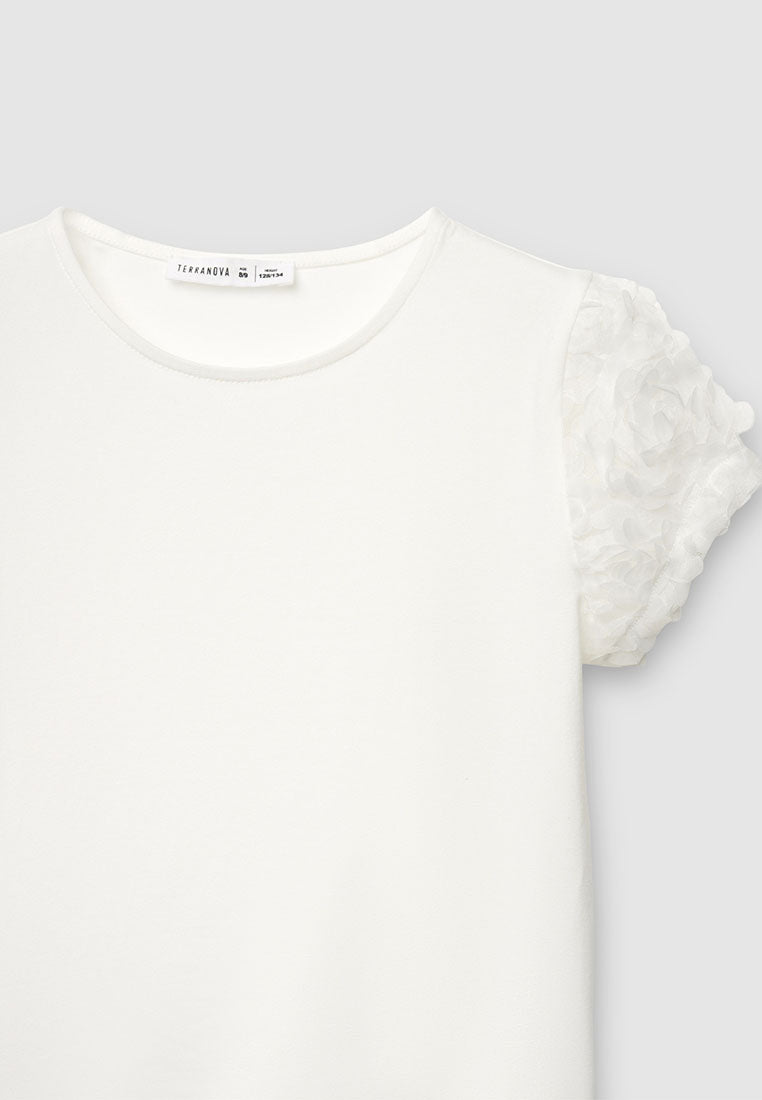 Kids Girls Short-sleeved T-shirt