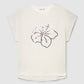 Women's Hibiscus Floral Sequin Tee