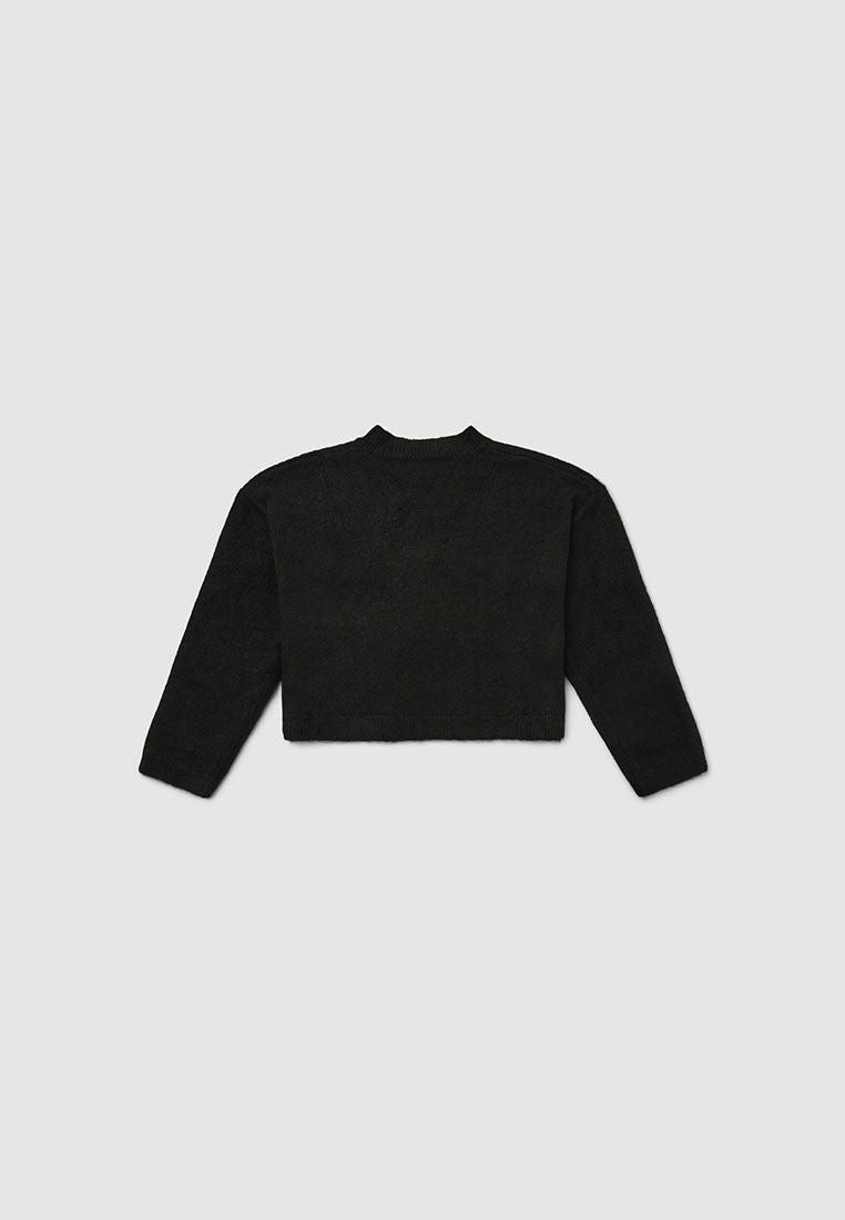 Plain long-sleeve T-shirt for Girls