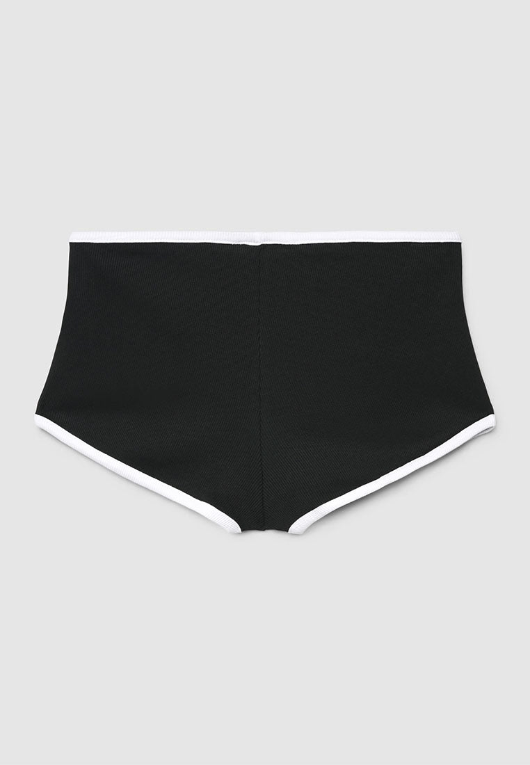 Women's Ribbed Knit Short Leggings