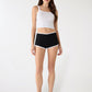 Women's Ribbed Knit Short Leggings