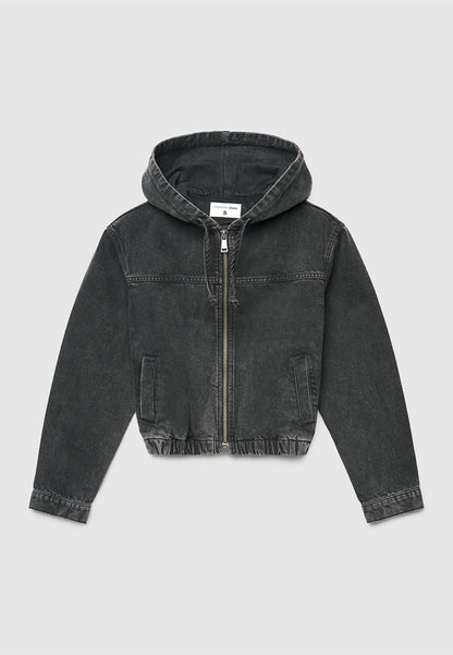 Women's Hooded Bomber Jacket