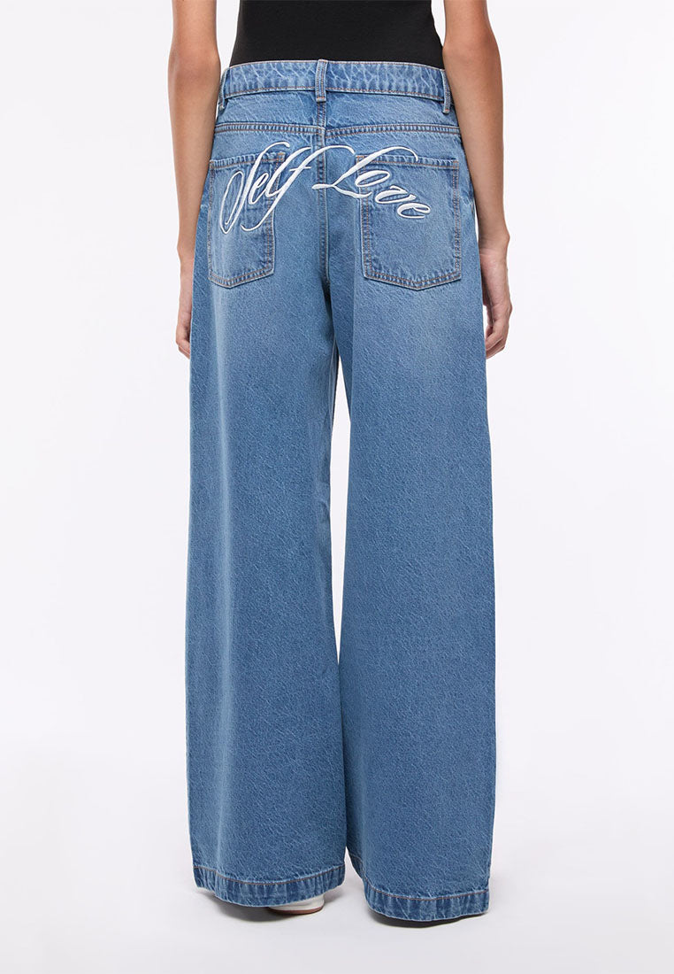 Women's Low-Rise Baggy Jeans
