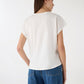 Women's Hibiscus Floral Sequin Tee
