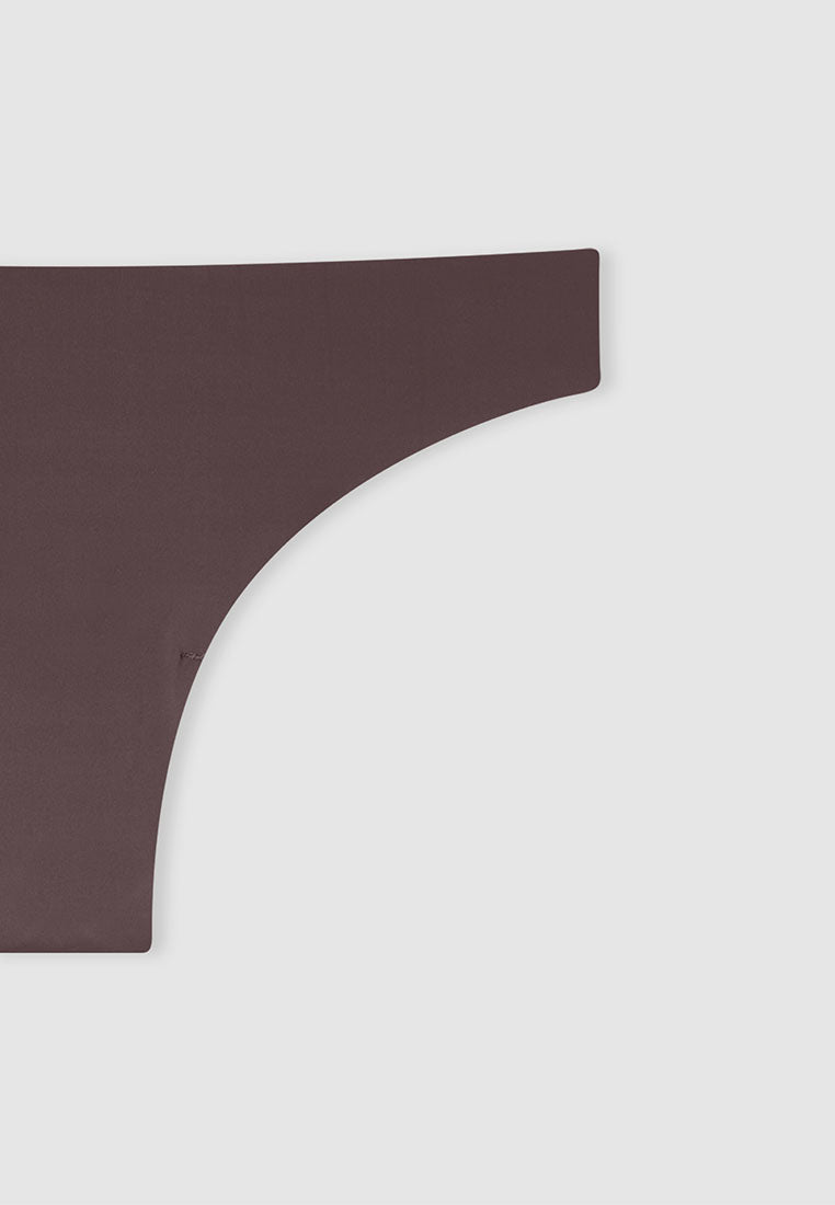 Women's Seamless Laser-Cut Thong Panties