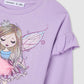 Kids Girls Long-sleeved T-shirt